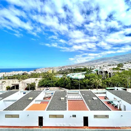 Apartamento Con Bonita Vistas, Wifi, Playa Cerca En Tenerife Sur