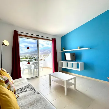 Apartamento Con Bonita Vistas, Wifi, Playa Cerca En Tenerife Sur *