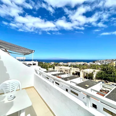 Apartman Apartamento Con Bonita Vistas, Wifi, Playa Cerca En Tenerife Sur