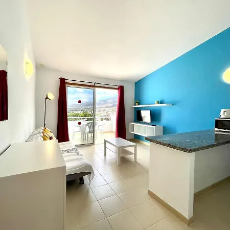 Apartamento Con Bonita Vistas, Wifi, Playa Cerca En Tenerife Sur Apartman *